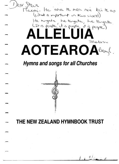 Alleluia Aotearoa: Hymns and Songs for All Churches page i