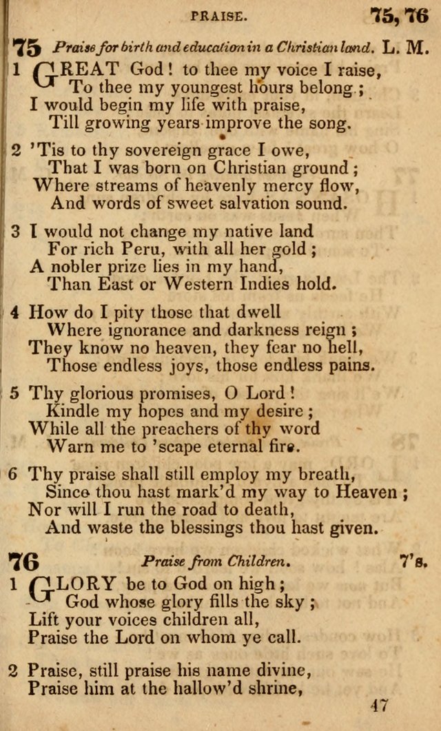 The American Baptist Sabbath-School Hymn-Book page 51