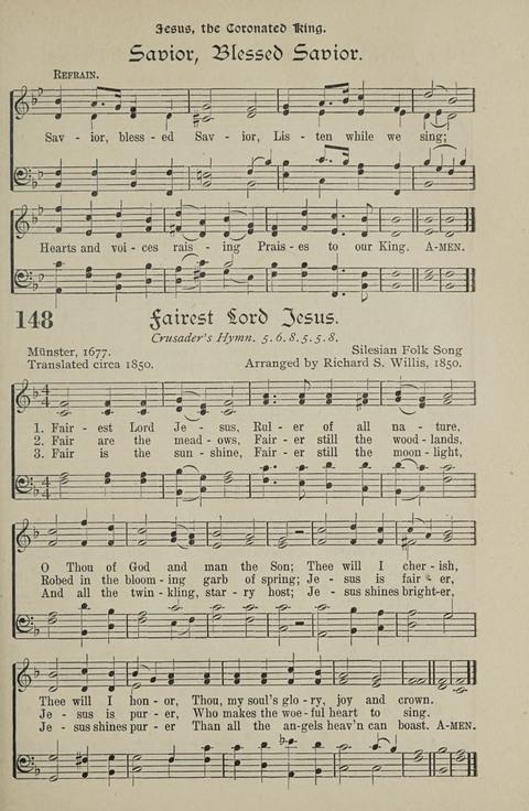 American Church and Church School Hymnal: a new religious educational hymnal page 159