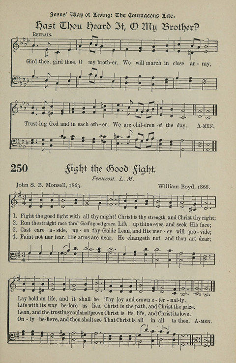 American Church and Church School Hymnal: a new religious educational hymnal page 251