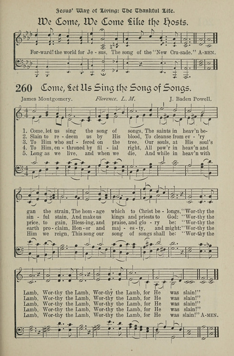 American Church and Church School Hymnal: a new religious educational hymnal page 263