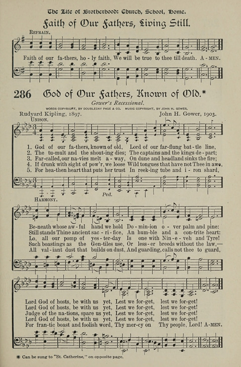 American Church and Church School Hymnal: a new religious educational hymnal page 281