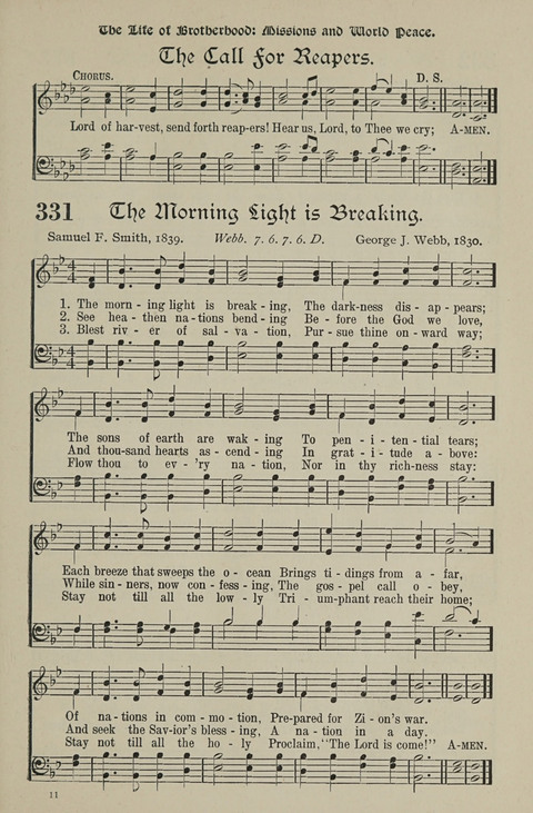 American Church and Church School Hymnal: a new religious educational hymnal page 321