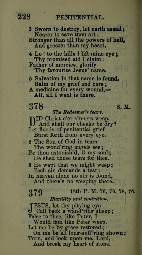 A Collection of Hymns for the use of the African Methodist Episcopal Zion Church in America page 222
