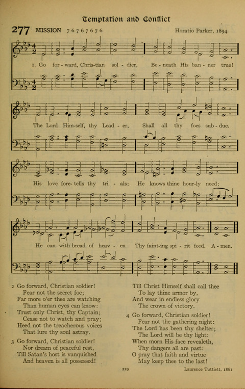 The American Hymnal for Chapel Service page 229