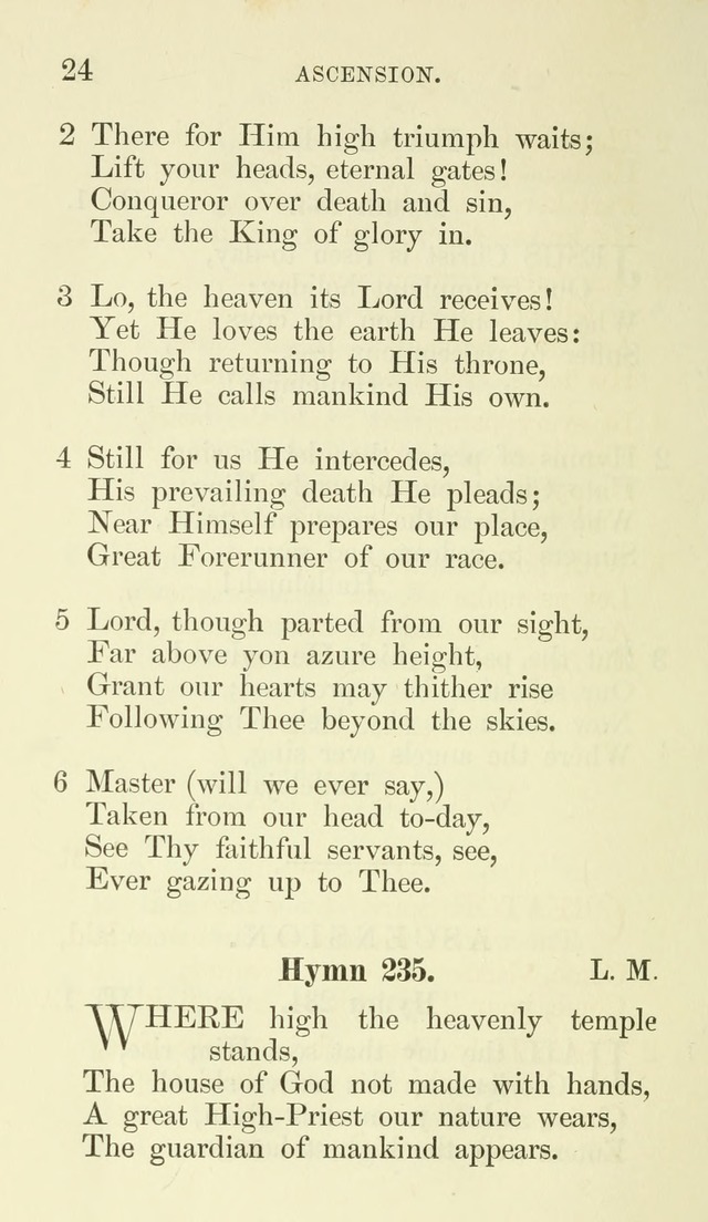 Additional Hymns set forth by the House of Bishops at the request of the House of Clerical and Lay Deputies, in General Convention, October 1865; to be used in the congregations of the Protestant Ep.. page 24