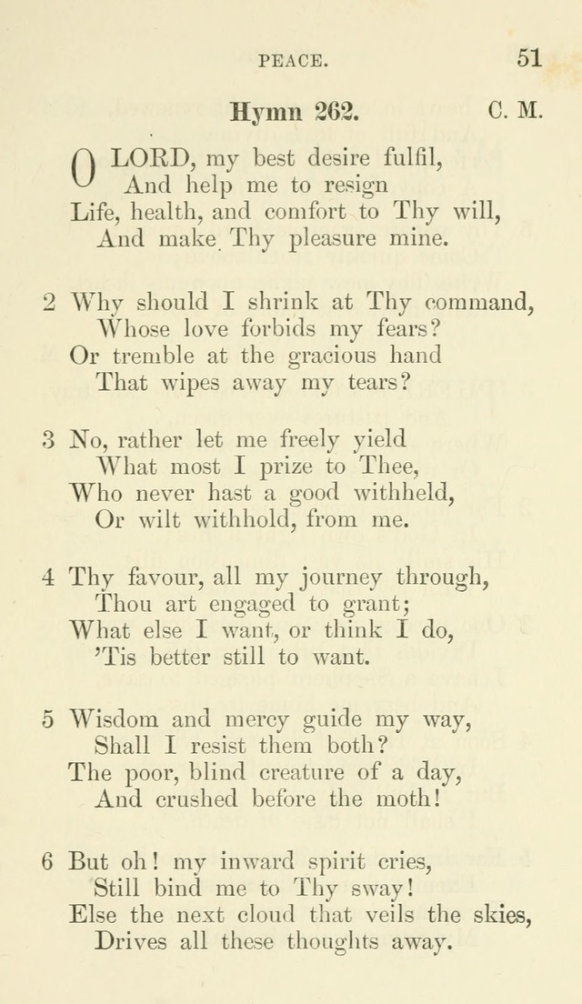 Additional Hymns set forth by the House of Bishops at the request of the House of Clerical and Lay Deputies, in General Convention, October 1865; to be used in the congregations of the Protestant Ep.. page 51