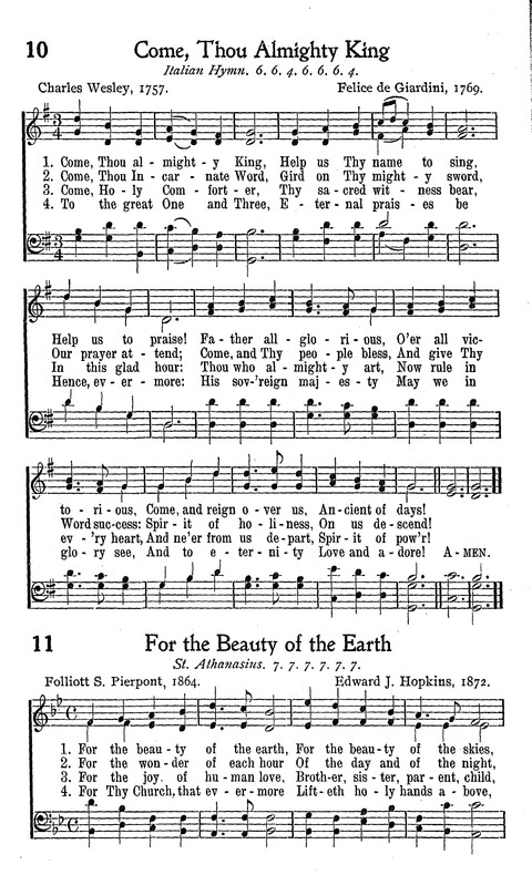 American Junior Church School Hymnal page 8