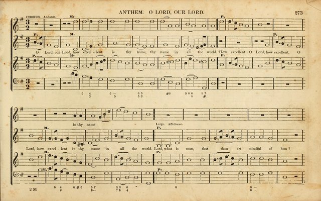 American Psalmody: a collection of sacred music, comprising a great variety of psalm, and hymn tunes, set-pieces, anthems and chants, arranged with a figured bass for the organ...(3rd ed.) page 270