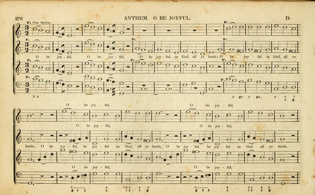American Psalmody: a collection of sacred music, comprising a great variety of psalm, and hymn tunes, set-pieces, anthems and chants, arranged with a figured bass for the organ...(3rd ed.) page 273