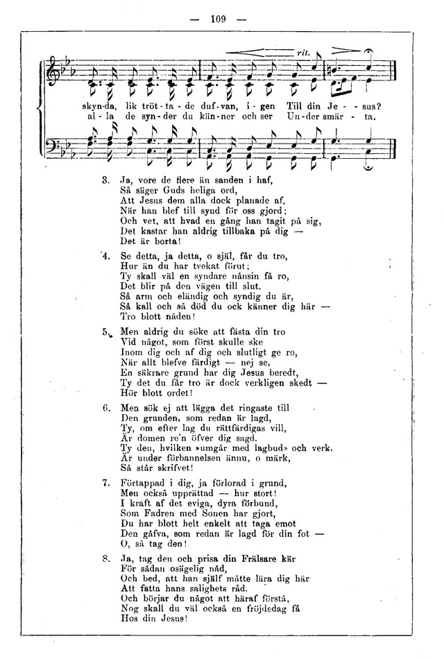 Andeliga Sånger (3. upplagan) page 108