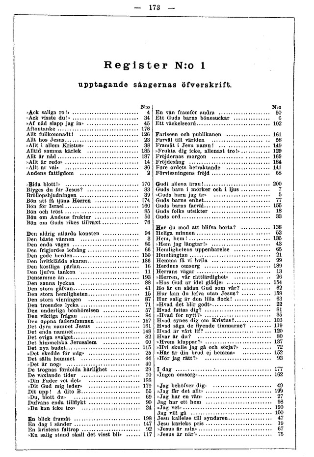 Andeliga Sånger (3. upplagan) page 172