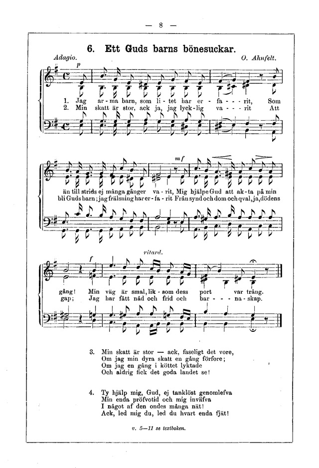 Andeliga Sånger (3. upplagan) page 6