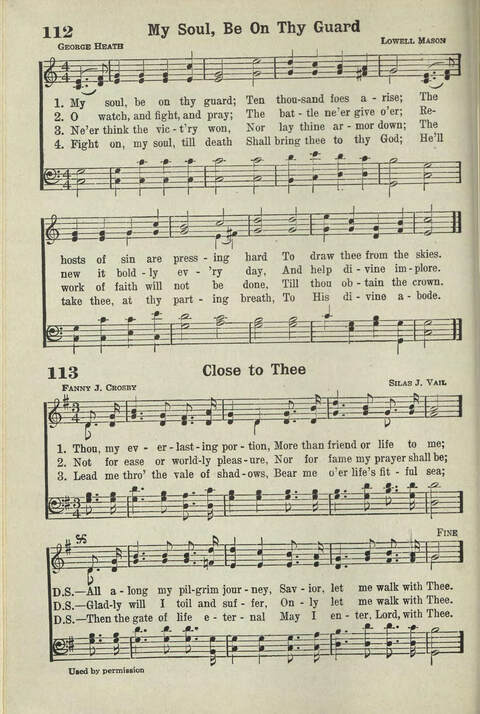 Abiding Songs: A special collection of standard hymns and gospel songs, long-cherished and forever abiding. Designed to generate wholesome, worshipful services of song among all organizations of ... page 98