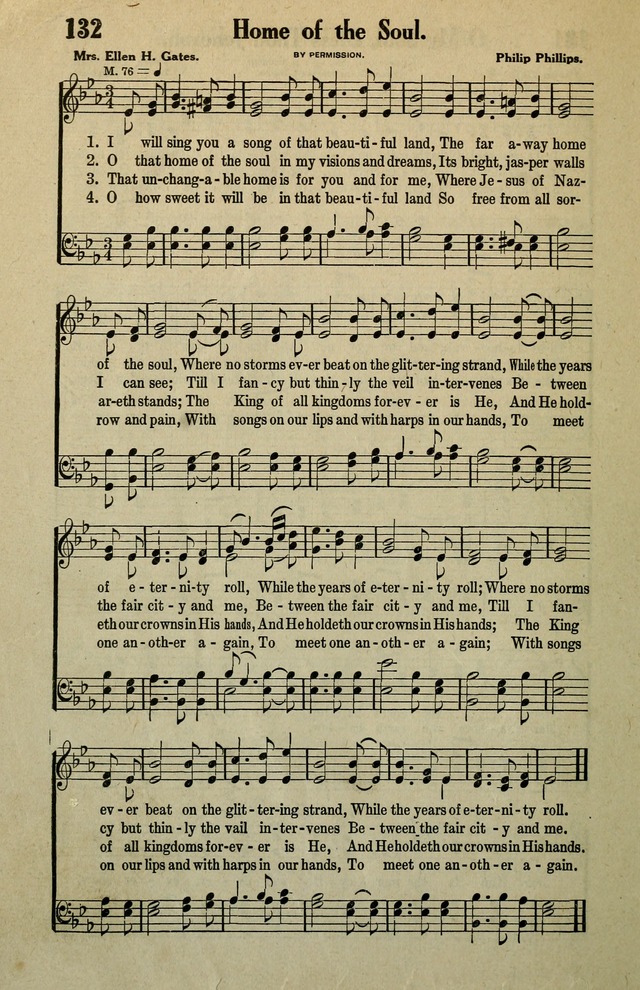 Awakening Songs for the Church, Sunday School and Evangelistic Services page 132