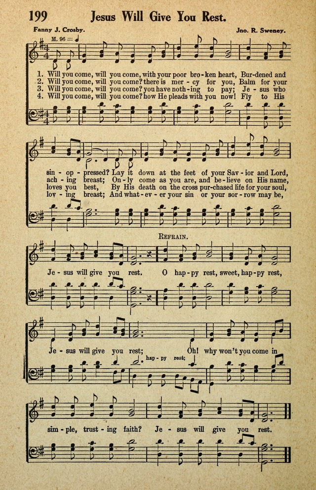 Awakening Songs for the Church, Sunday School and Evangelistic Services page 204