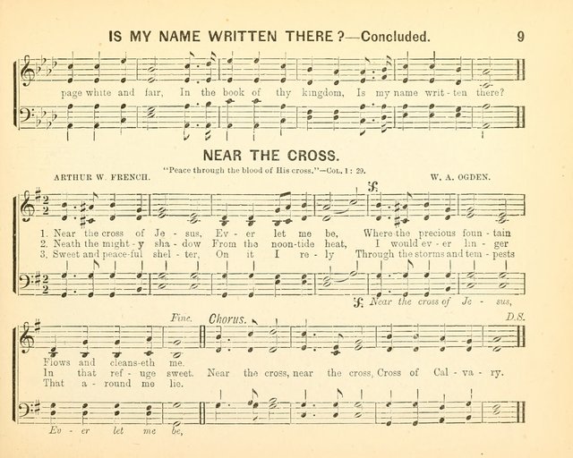 Always Welcome: a choice collection of song gems for the Sunday Shcool, prayer and praise meetings and the home circle page 14