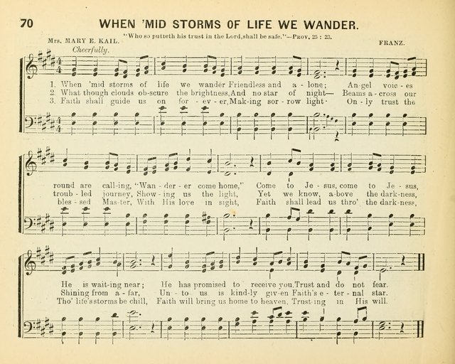 Always Welcome: a choice collection of song gems for the Sunday Shcool, prayer and praise meetings and the home circle page 75