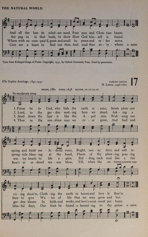 At Worship: a hymnal for young churchmen page 15