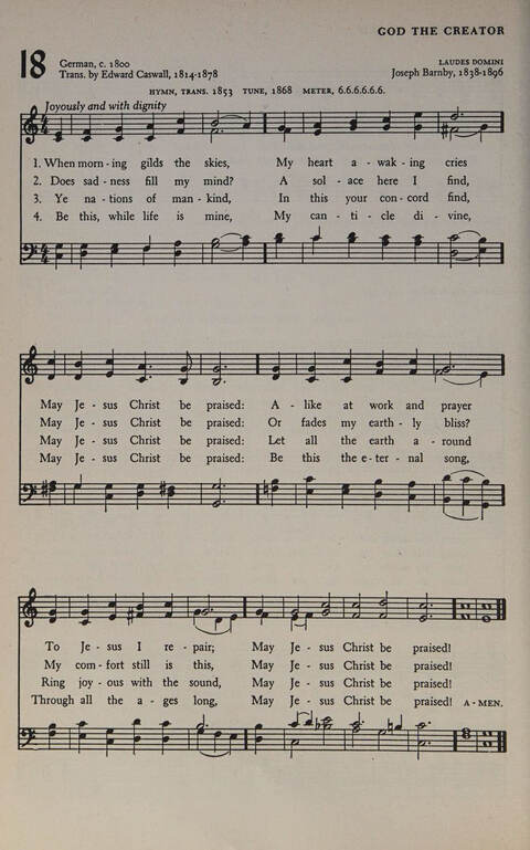 At Worship: a hymnal for young churchmen page 16