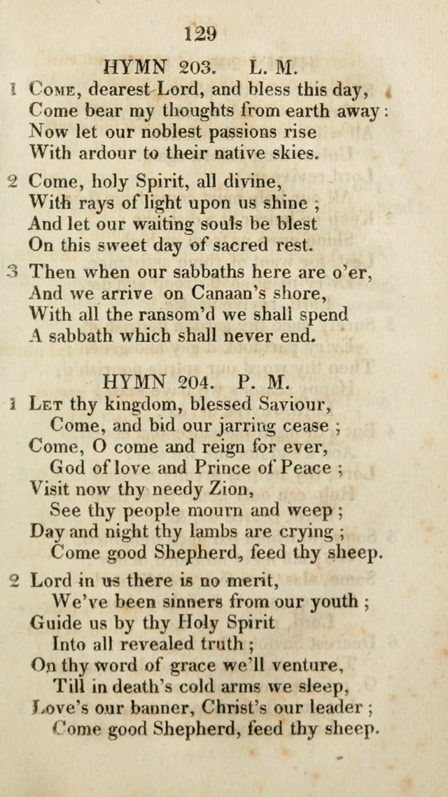 The Brick Church Hymns, Designed for the Use of Social Prayer Meetings and Families, selected from the most approved authors page 130