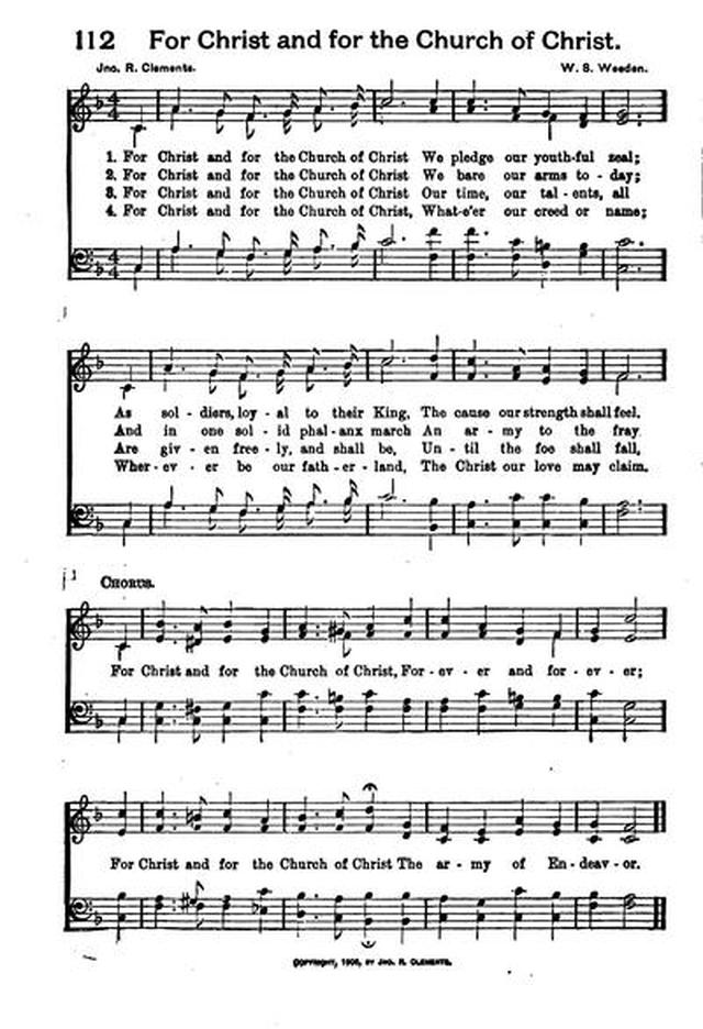 Best Endeavor Hymns: especially for use in Christian endeavor societies, young people