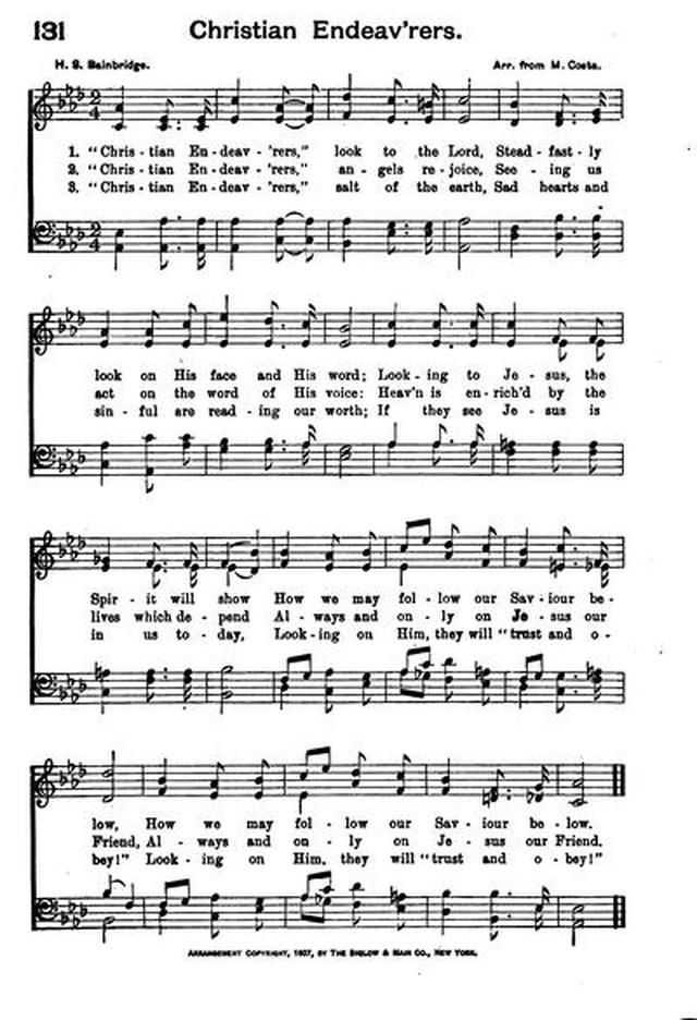Best Endeavor Hymns: especially for use in Christian endeavor societies, young people
