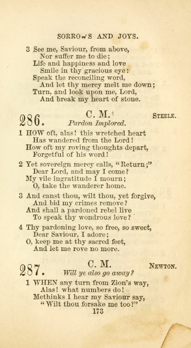 The Baptist Harp: a new collection of hymns for the closet, the family, social worship, and revivals page 206