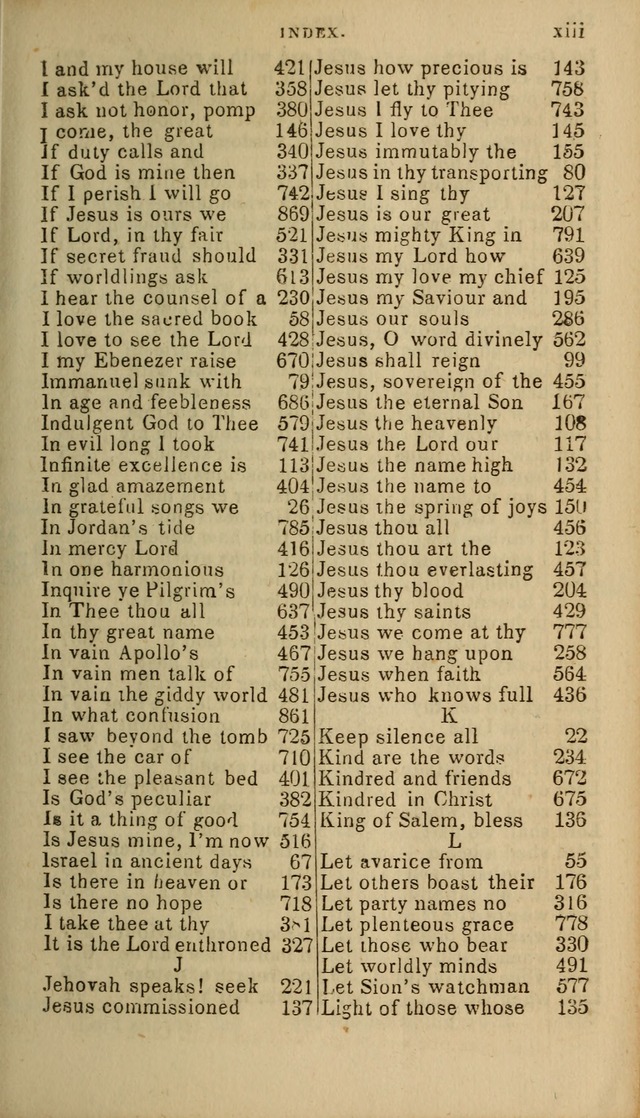 The Baptist Hymn Book: original and selected: in two parts page xvii