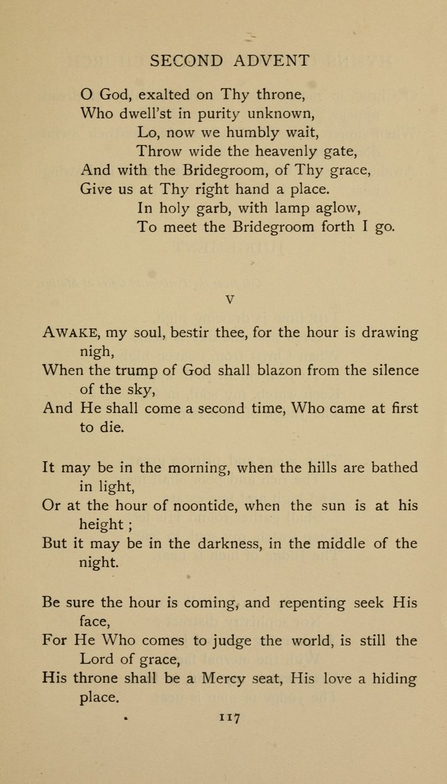 Hymns of the Russian Church: being translations, centos, and suggestions from the Greek office books with an introduction page 117
