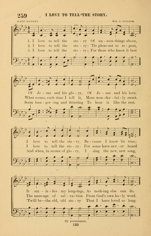 The Brethren Hymnody: with tunes for the sanctuary, Sunday-school, prayer meeting and home circle page 122