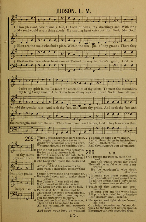 Bible School Echoes, and Sacred Hymns page 17
