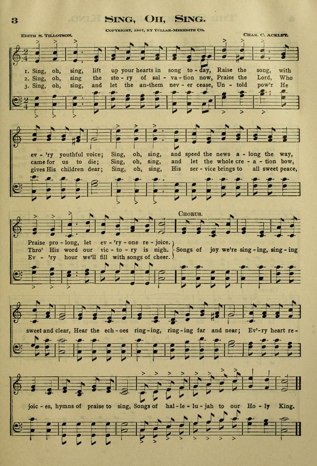 The Bible School Hymnal page 12