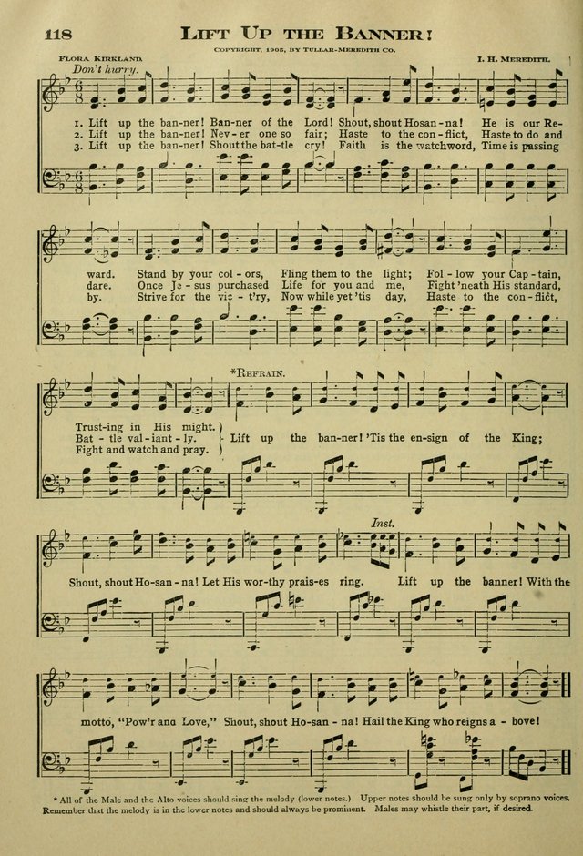 The Bible School Hymnal page 127