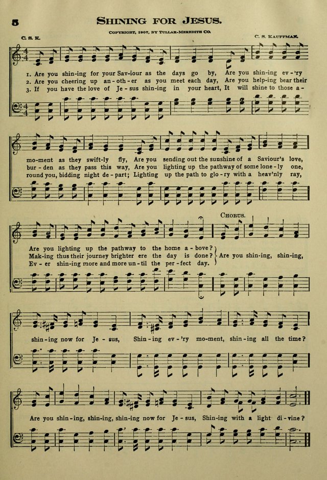The Bible School Hymnal page 14