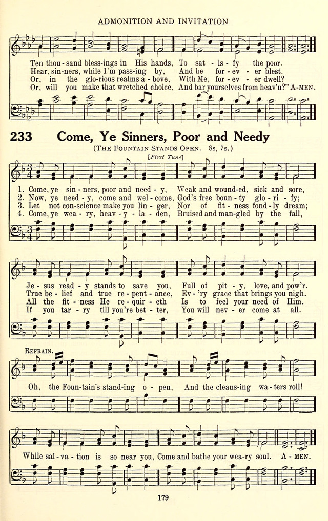 The Baptist Standard Hymnal: with responsive readings: a new book for all services page 171