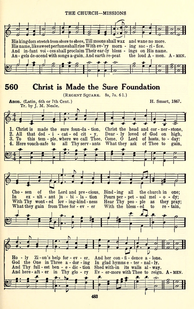 The Baptist Standard Hymnal: with responsive readings: a new book for all services page 475