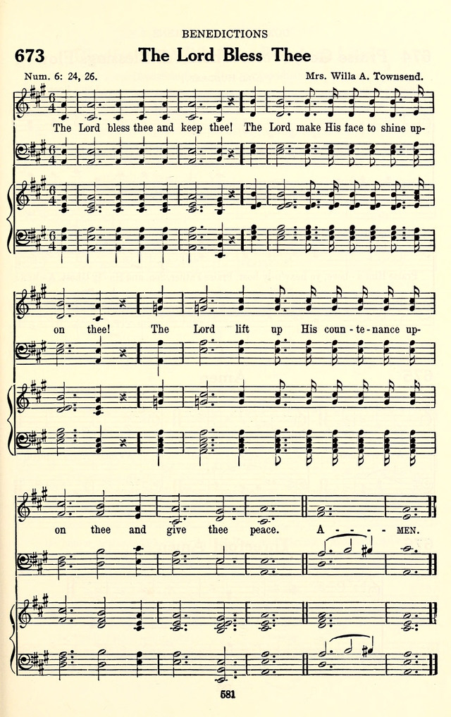 The Baptist Standard Hymnal: with responsive readings: a new book for all services page 573