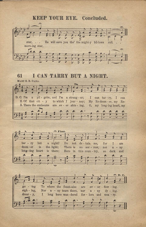 Beautiful Songs of Zion: a Collection of New and Old Songs Suited to All Kinds of Religious Work and Worship page 63
