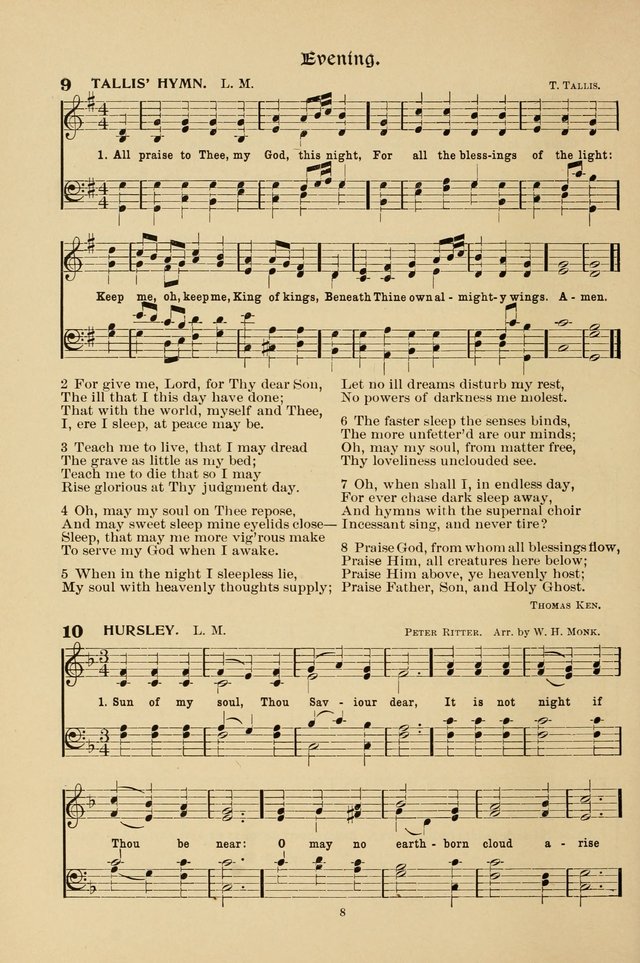 Hymnal Companion to the Prayer Book with Accompanying Tunes (Second Edition) page 9