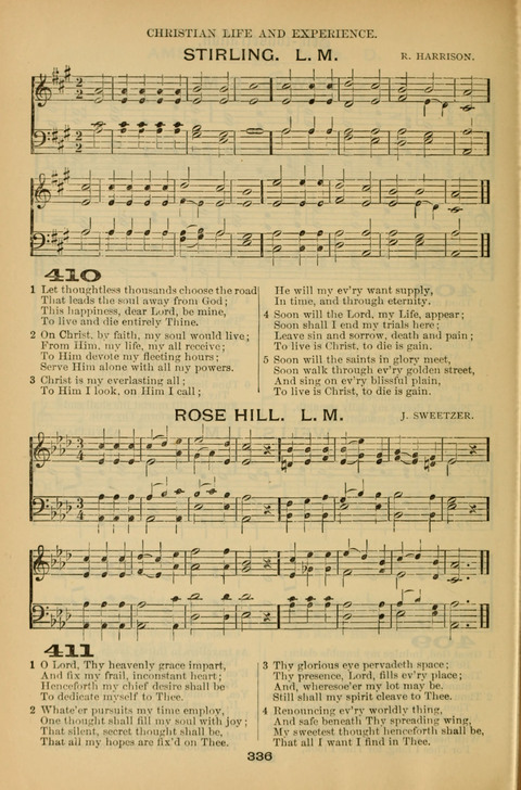 Book of Worship: with tunes page 336