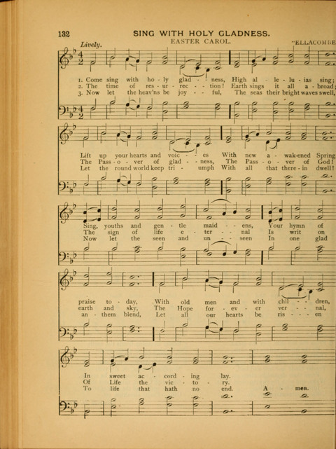 The Carol: a book of religious songs for the Sunday school and the home page 132