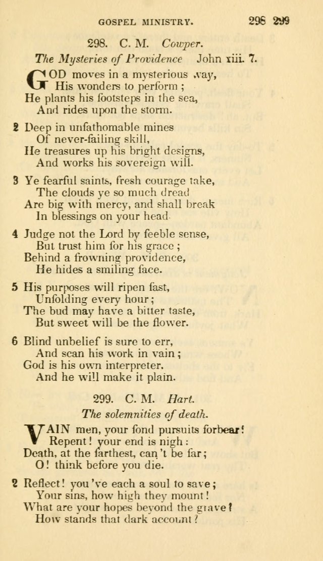 The Choice: in two parts; Part I, containing Psalms and hymns, Part II, containing spiritual songs; designed for public and private worship (6th ed.) page 184