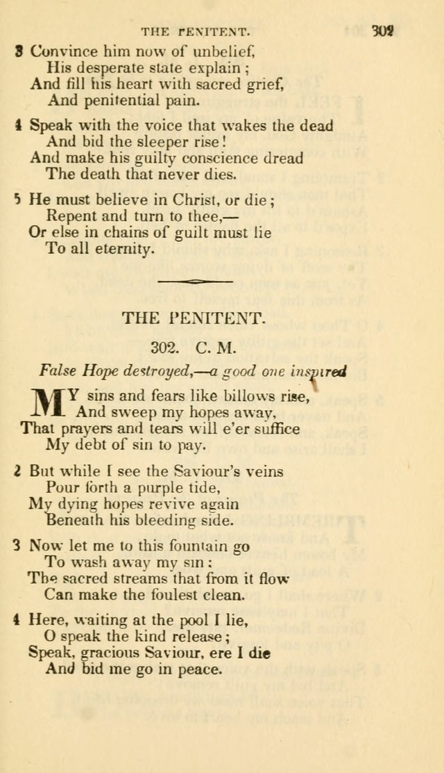The Choice: in two parts; Part I, containing Psalms and hymns, Part II, containing spiritual songs; designed for public and private worship (6th ed.) page 186