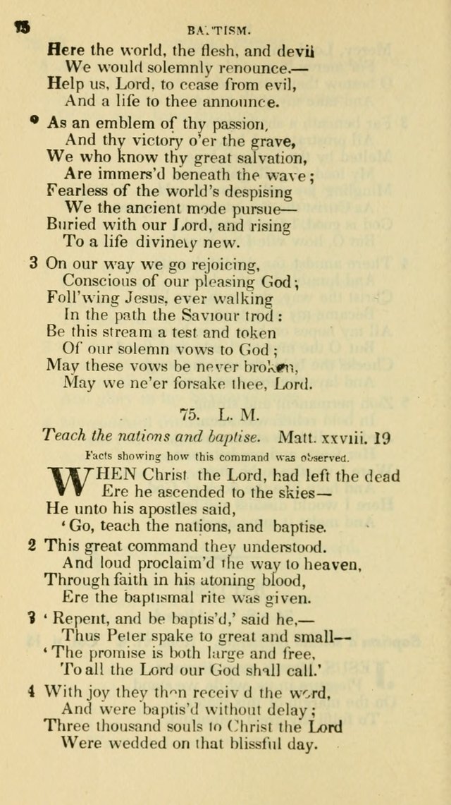 The Choice: in two parts; Part I, containing Psalms and hymns, Part II, containing spiritual songs; designed for public and private worship (6th ed.) page 381