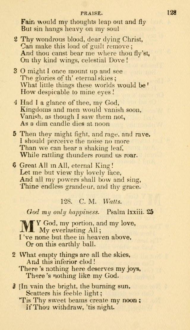 The Choice: in two parts; Part I, containing Psalms and hymns, Part II, containing spiritual songs; designed for public and private worship (6th ed.) page 96