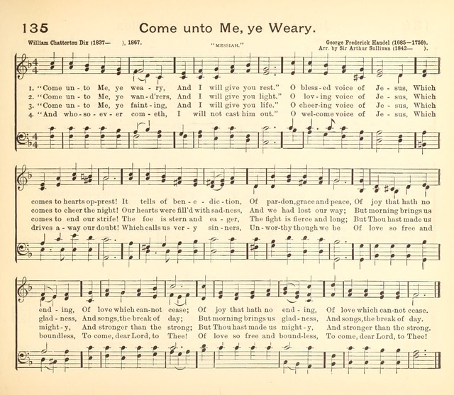 Carmina for the Sunday School and Social Worship page 107