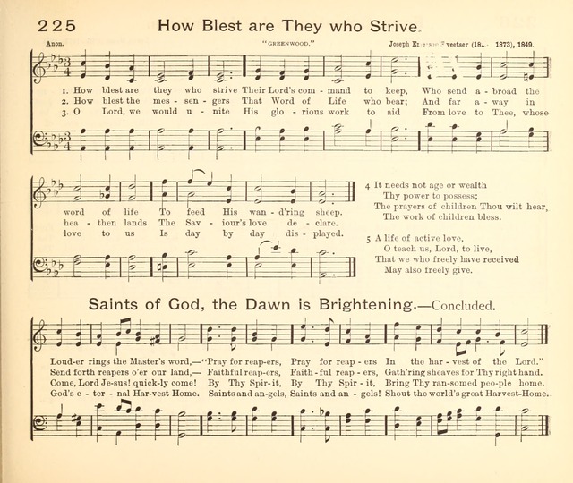 Carmina for the Sunday School and Social Worship page 181
