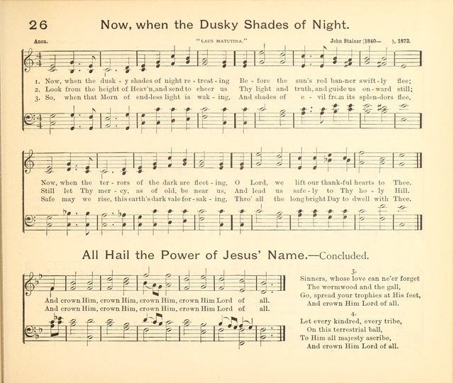 Carmina for the Sunday School and Social Worship page 19