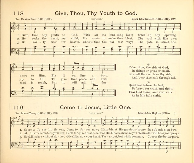 Carmina for the Sunday School and Social Worship page 95
